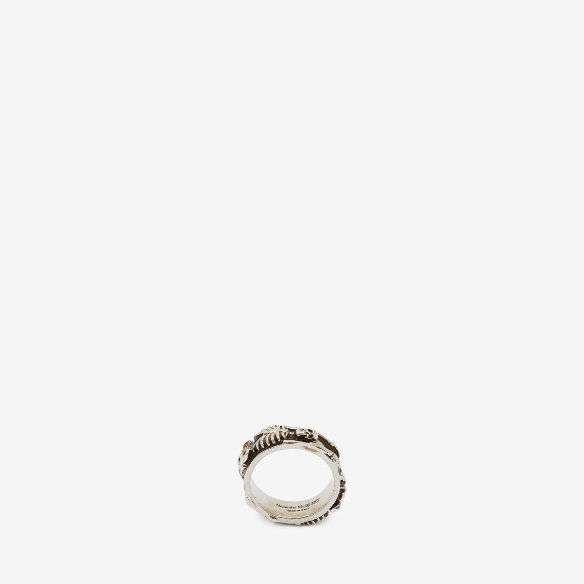 ALEXANDER MCQUEEN - Dancing Skeleton Ring - Item 575539J160Y0446